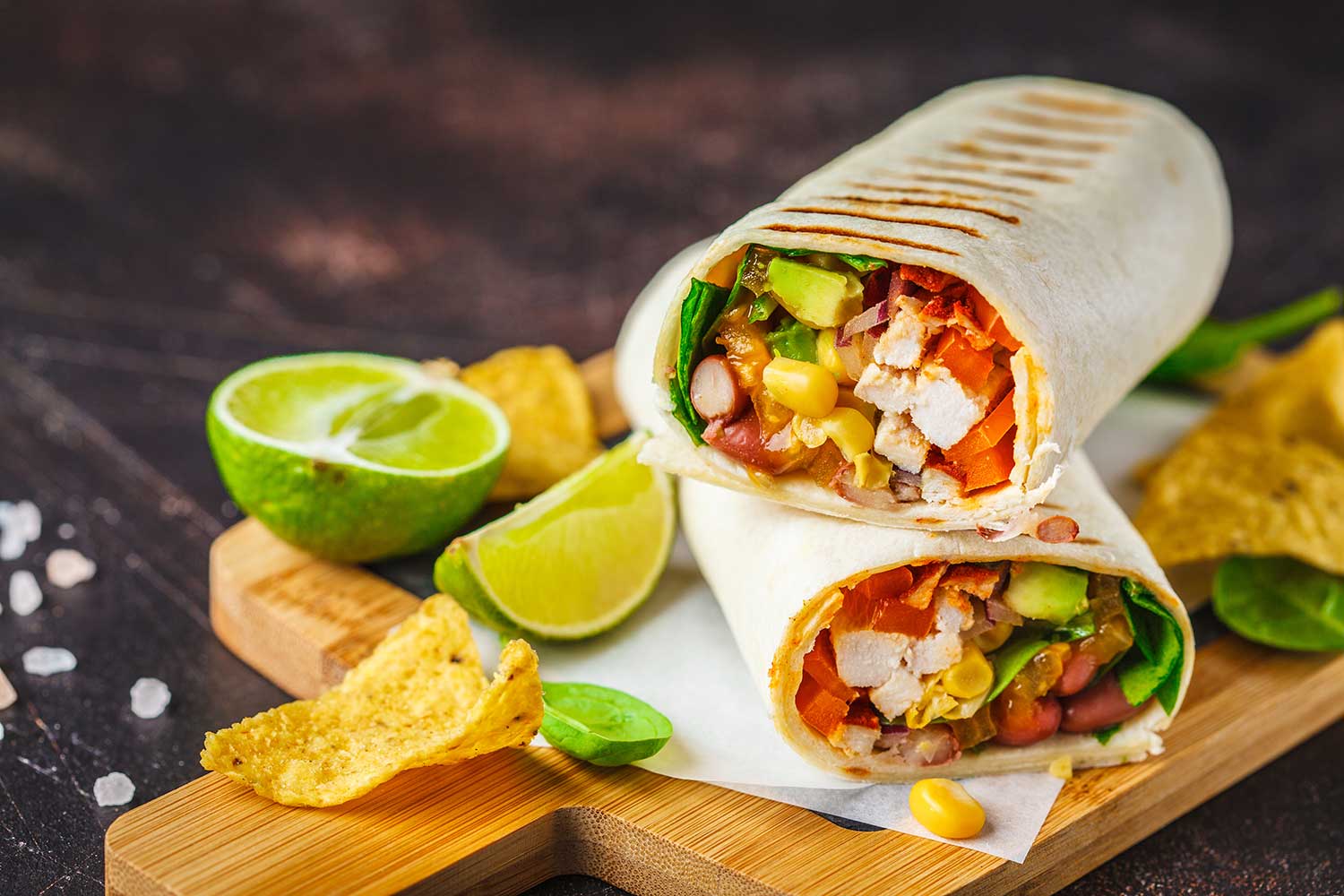 Mexikanische Burritos