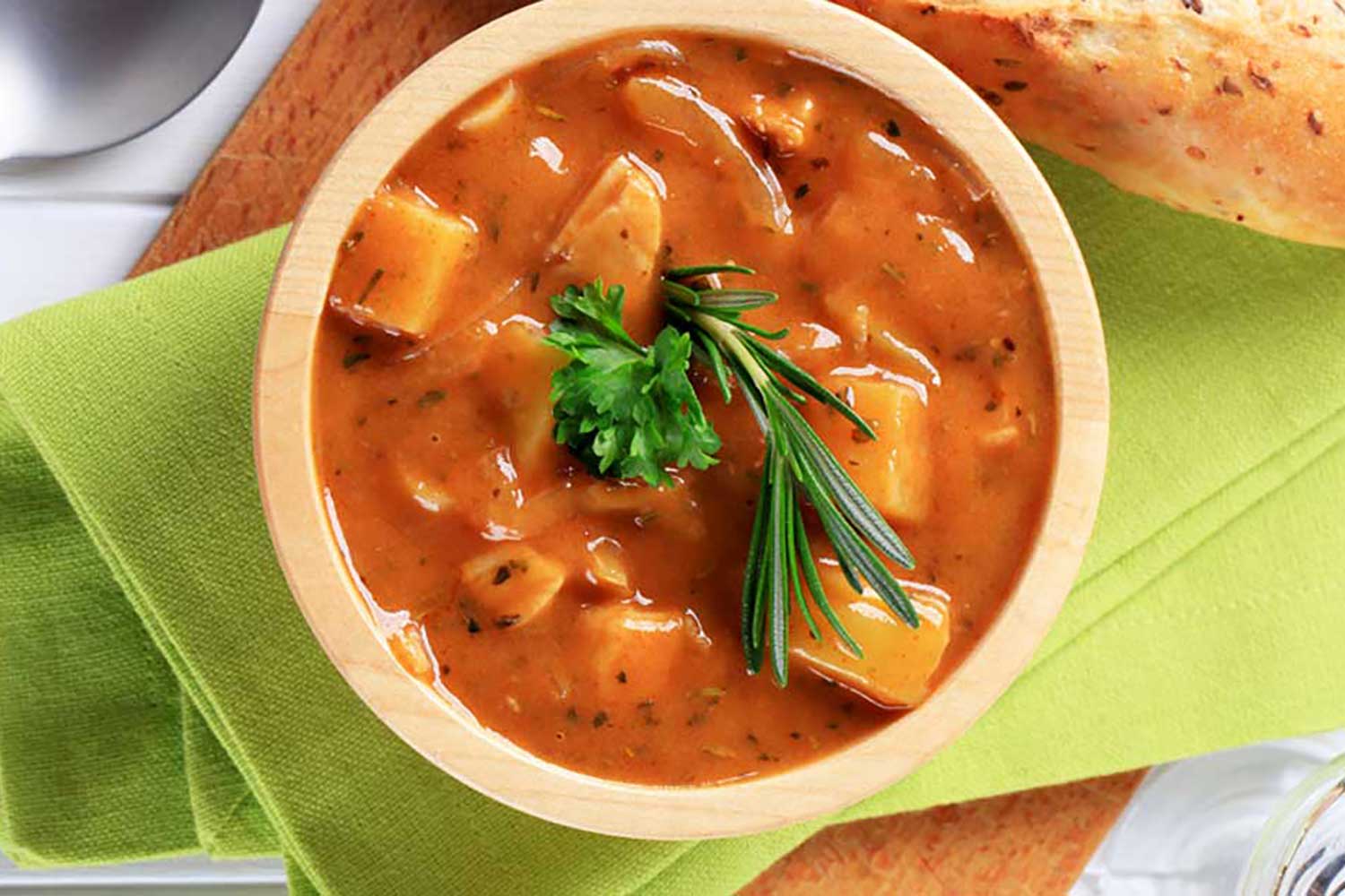 Herzhaftes Kartoffelgulasch