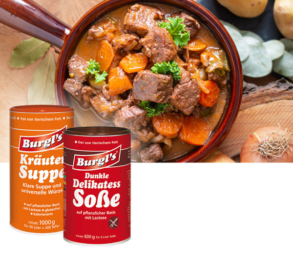Kombiangebot Kräutersuppe + Delikatess Soße