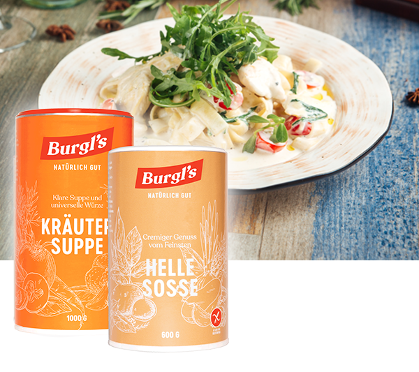 Kombiangebot Helle Soße + Kräutersuppe
