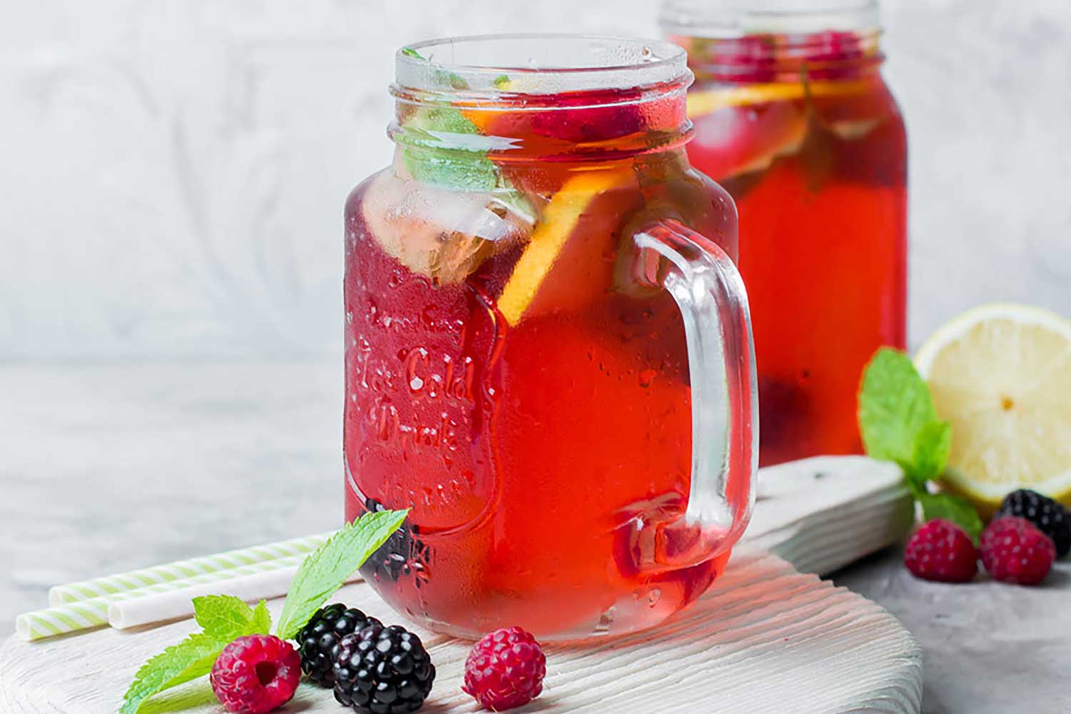 Beerenbowle alkoholfrei