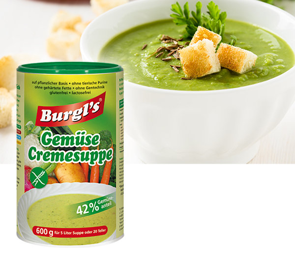Gemüse Cremesuppe