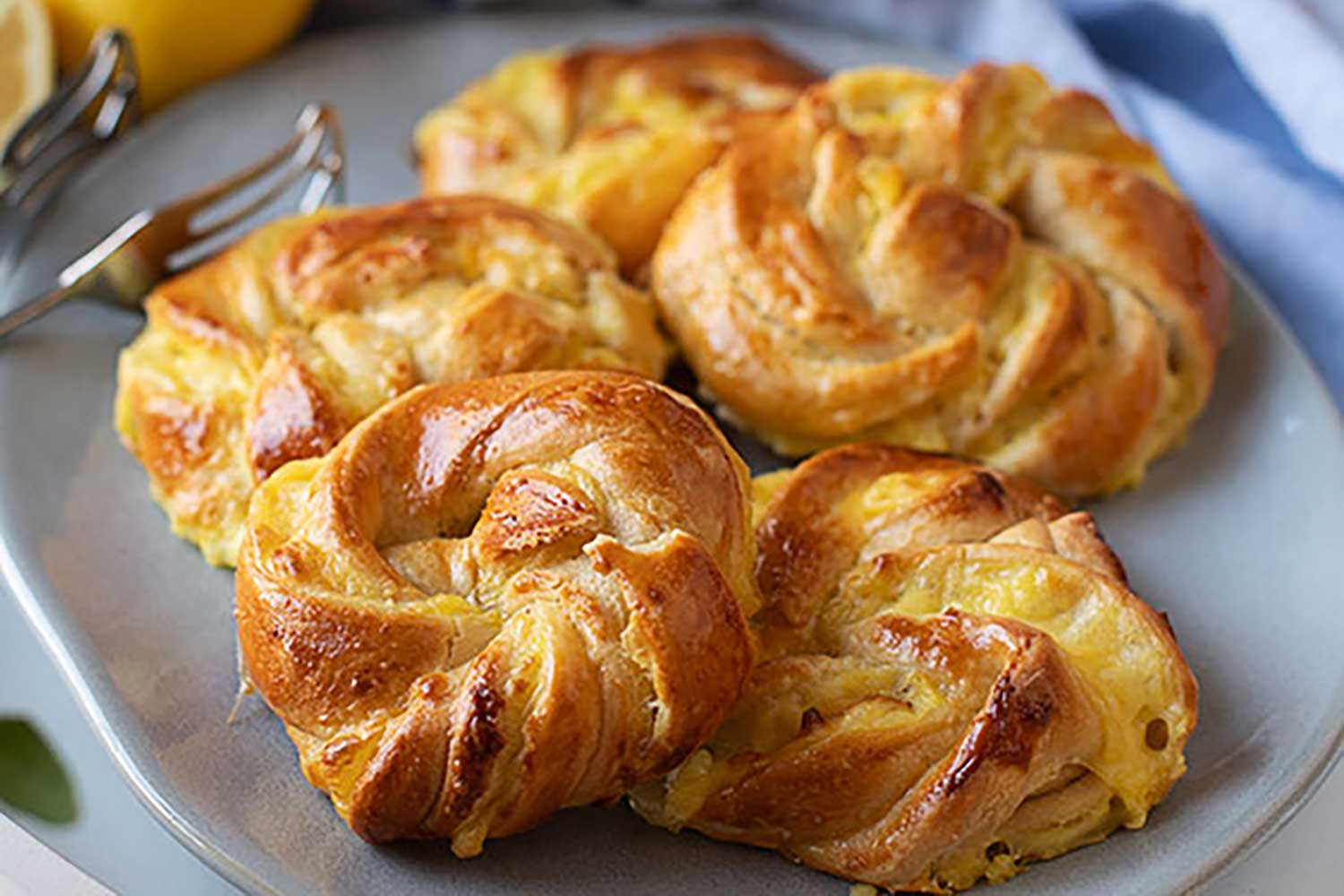 Zitronen-Vanille-Schnecken