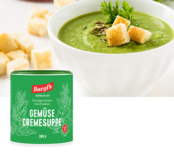 Gemüse Cremesuppe