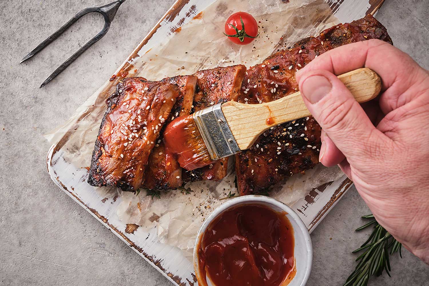 Barbecuesauce nach Texas-Art