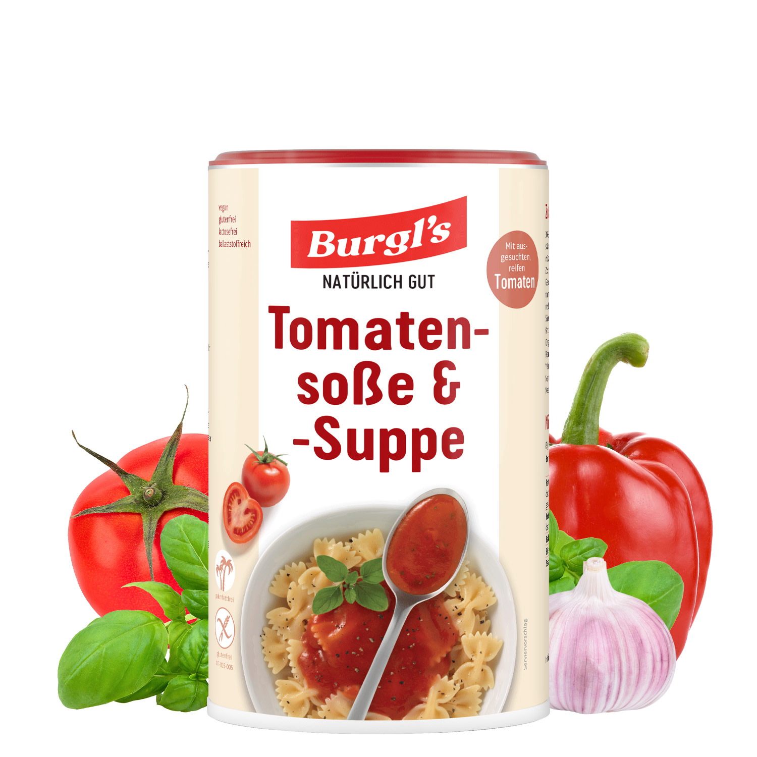 Tomatensoße und -Suppe