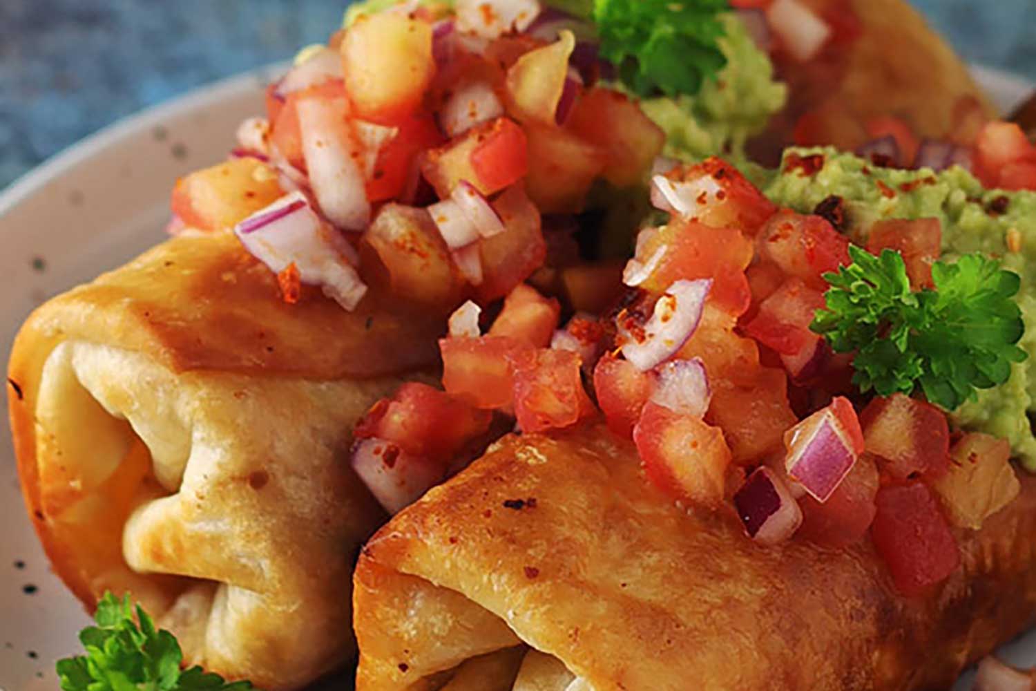 Mexikanische Chimichangas