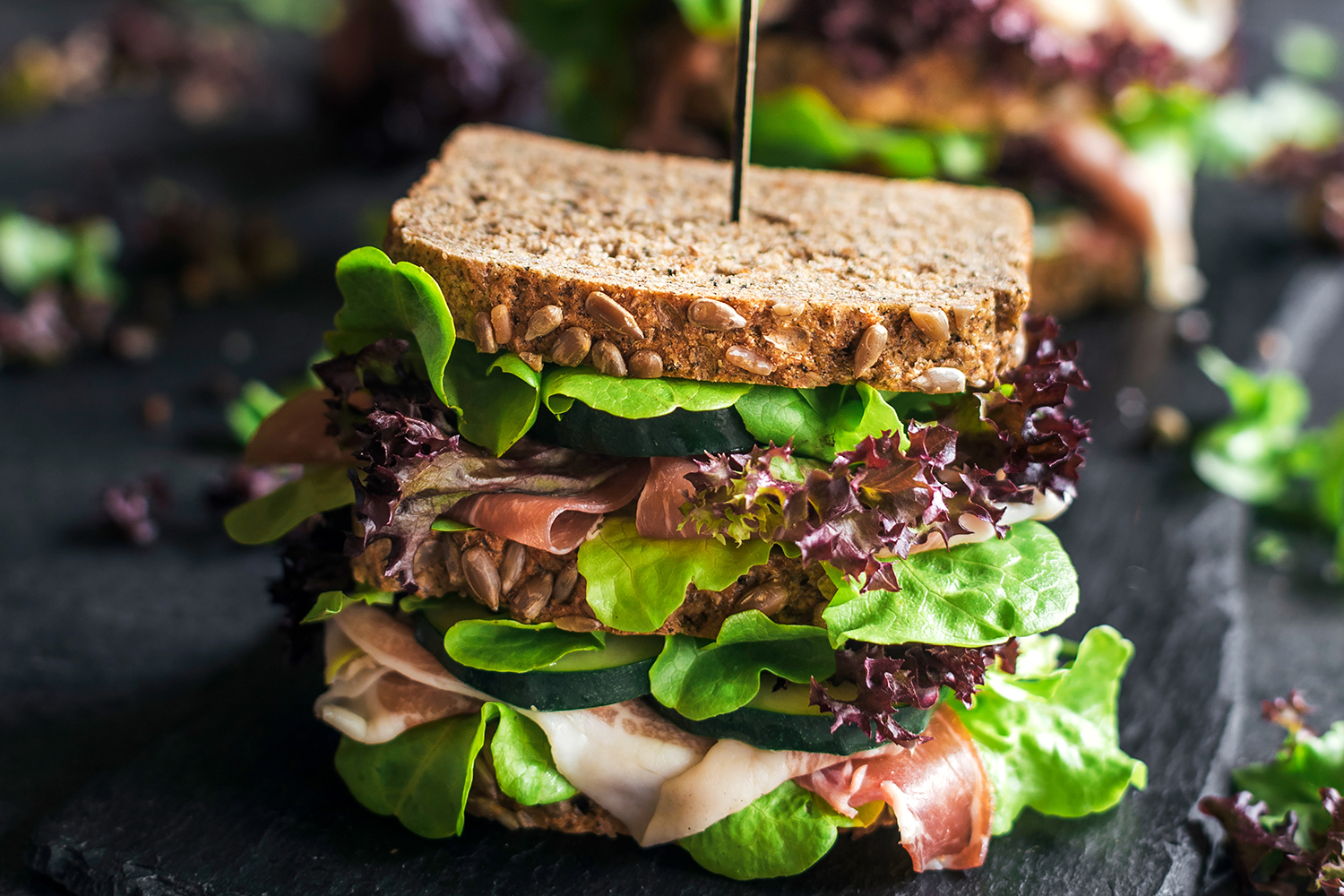 Sandwich mit Prosciutto