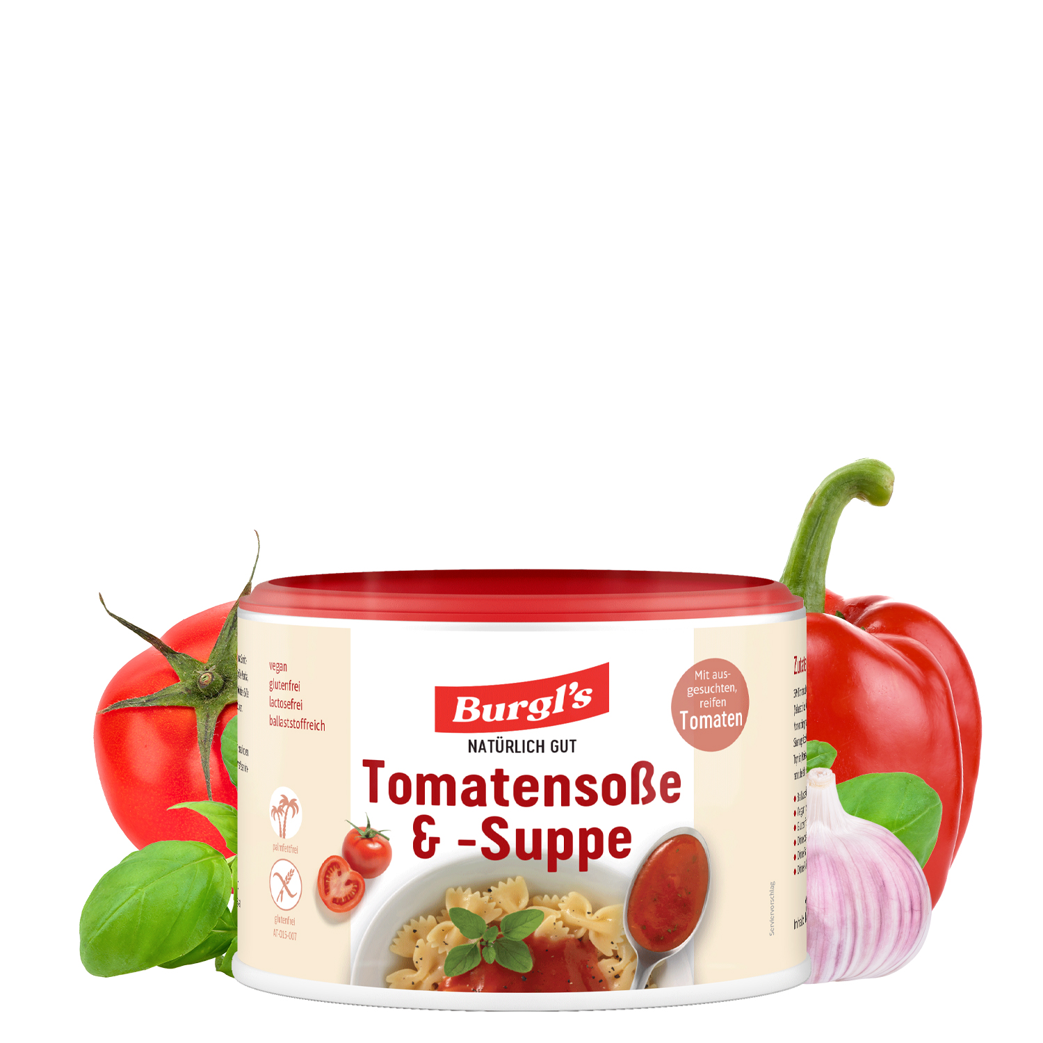Tomatensoße und -Suppe