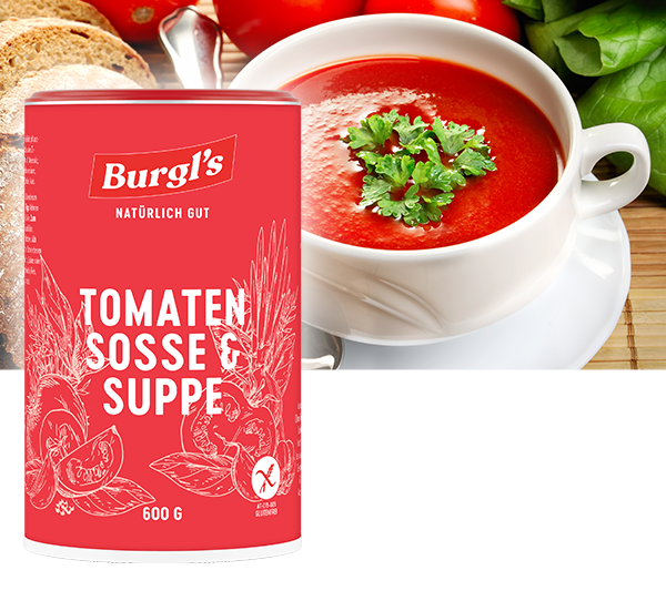 Tomatensoße und -Suppe