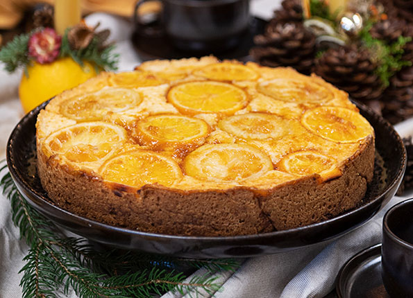 Orangen Upside Down Kuchen