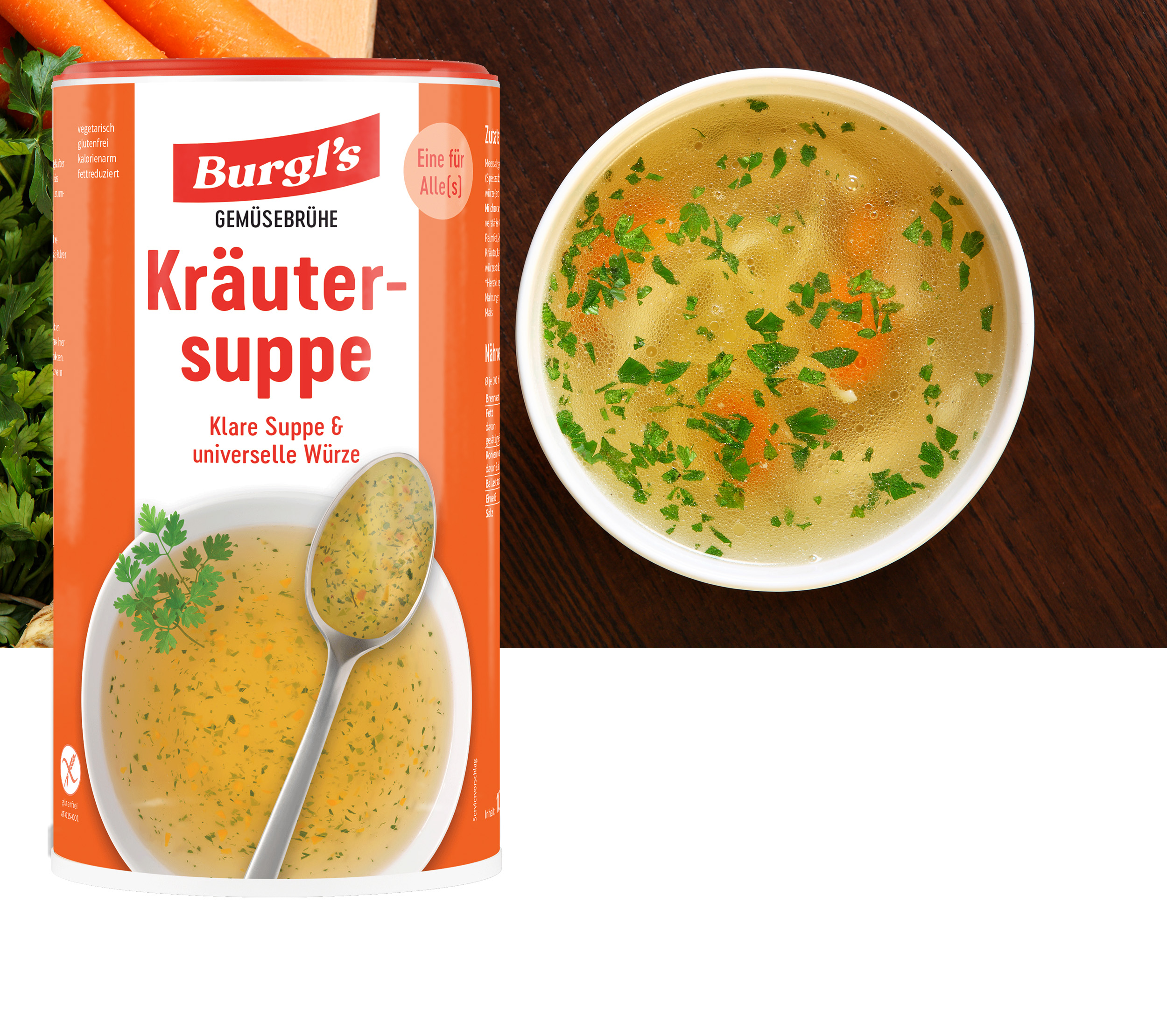 Kräutersuppe