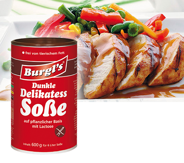 Dunkle Delikatess Soße