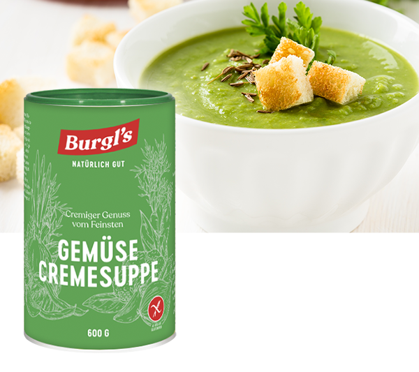 Gemüse Cremesuppe