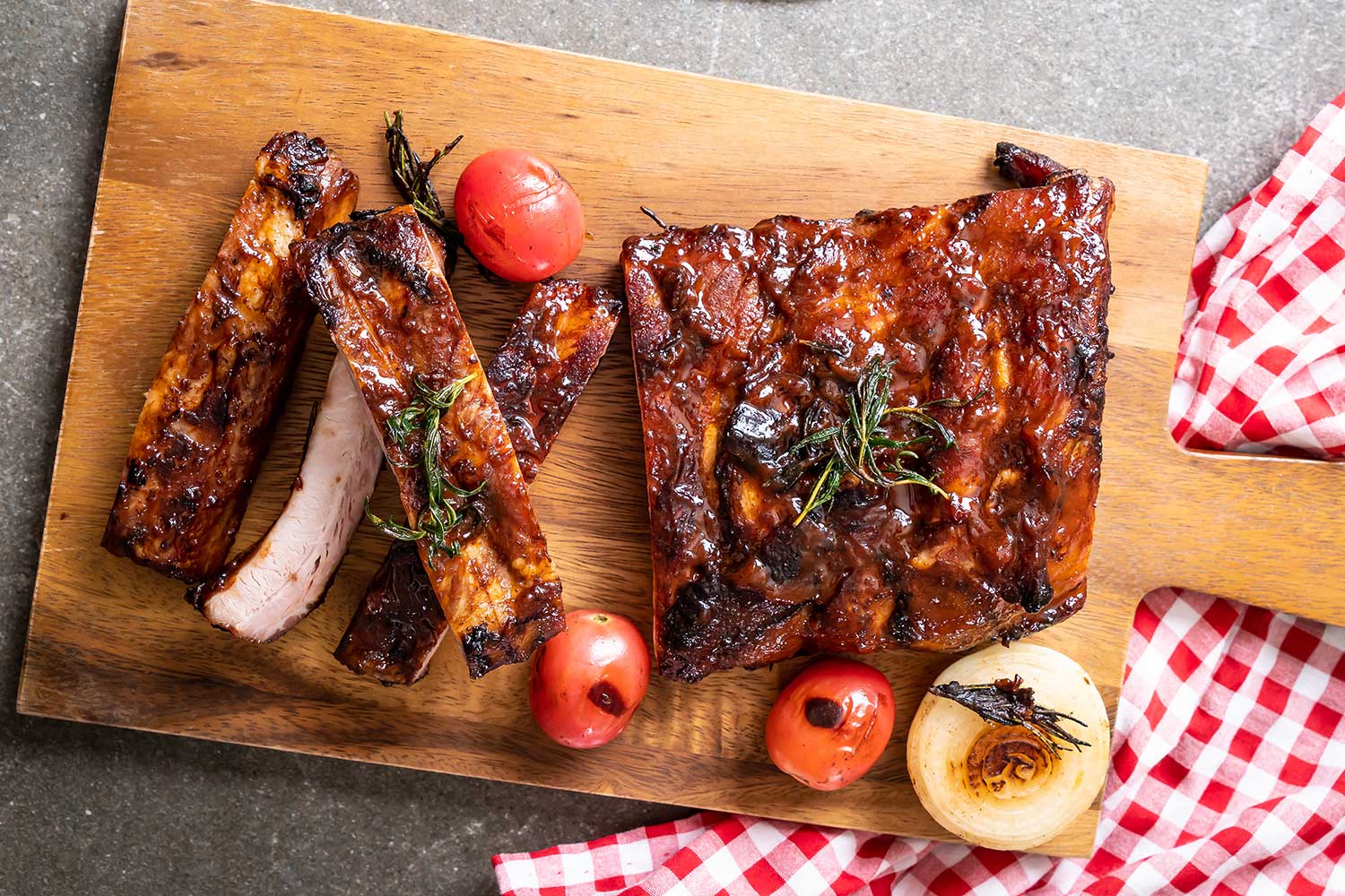 Einfache Sticky Ribs