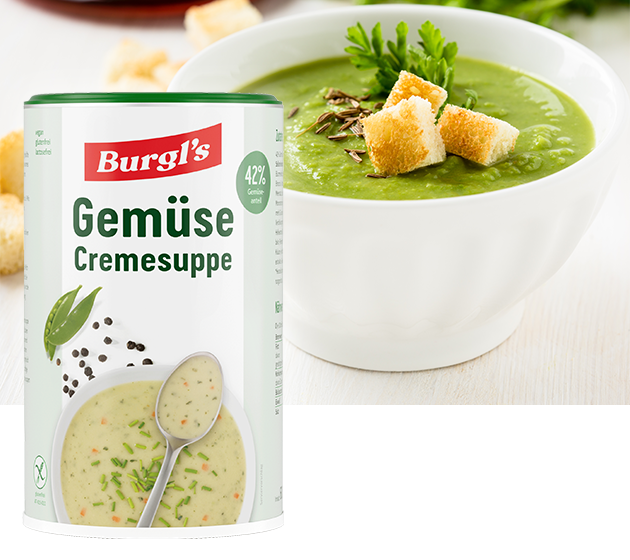 Gemüse Cremesuppe