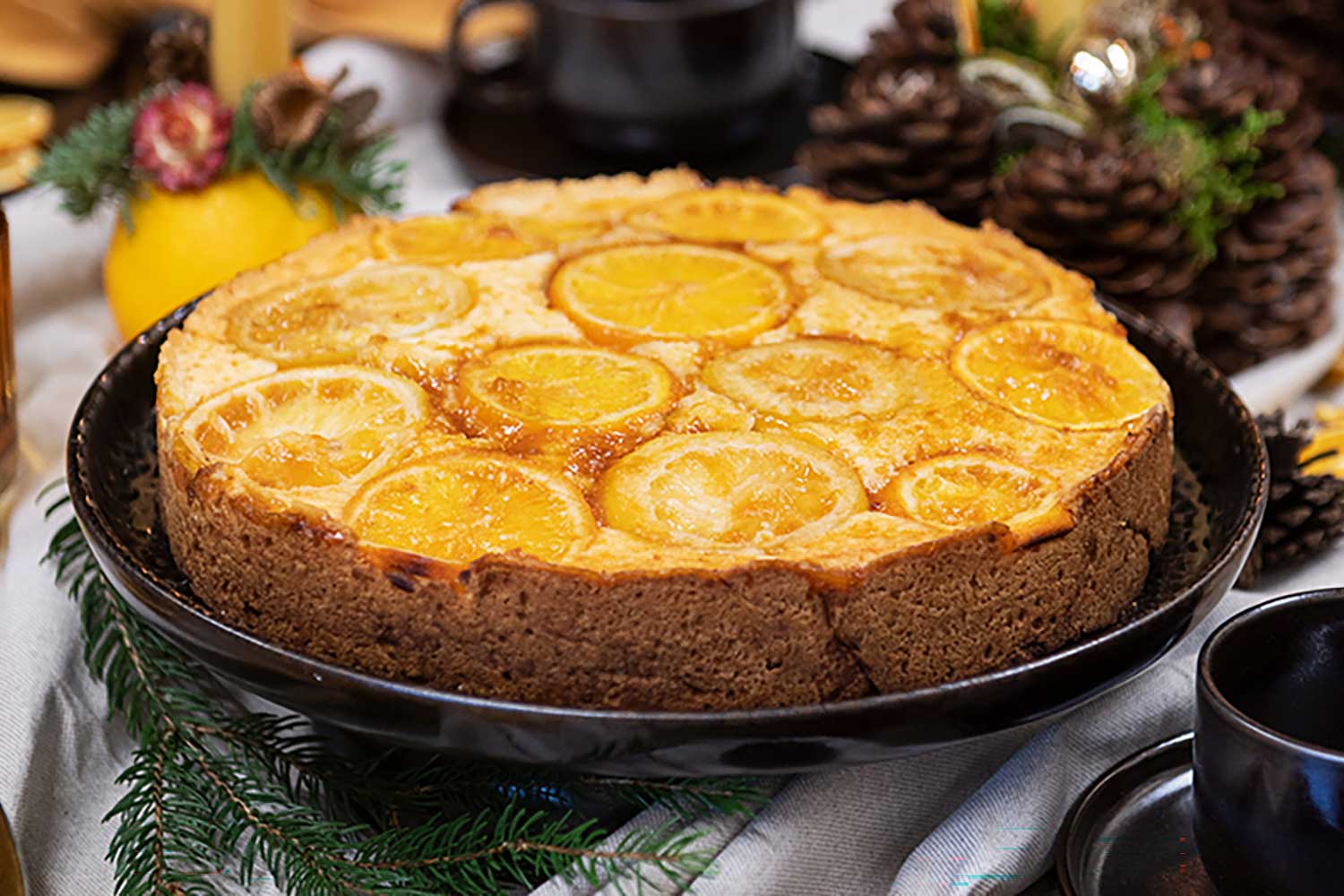 Orangen Upside Down Kuchen